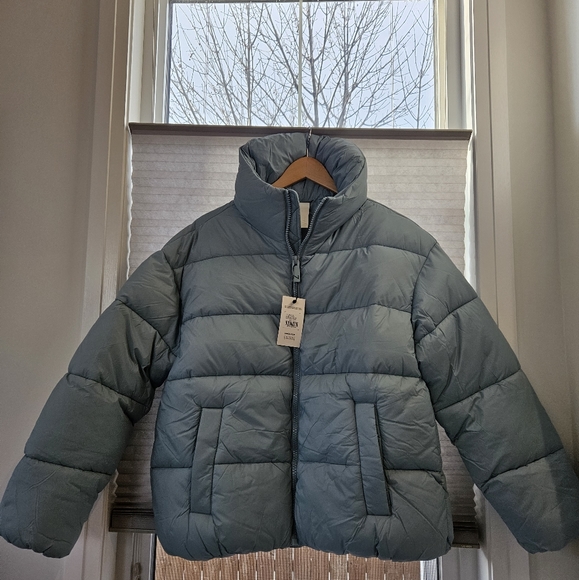 NOIZE Avalon Puffer Jacket Size Medium in Colour Blue - Picture 5 of 6